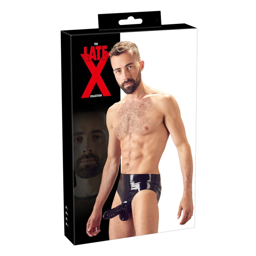 shein sexspielzeug Latex-Penishülle mit Adern ☆ Latexdreamwear