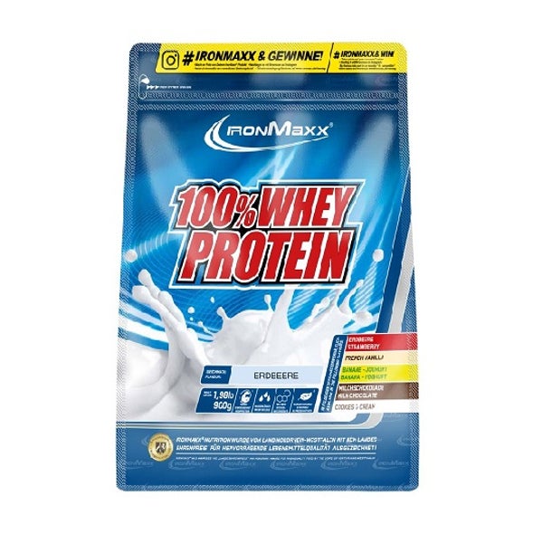 IronMaxx 100% Whey Protein Cookies & Cream