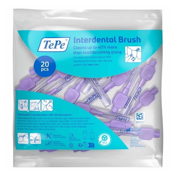 TePe Interdentalbürsten Extra Soft, Lila, ISO Größe: 6 20 St