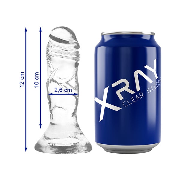 X Ray - Durchsichtiger, flexibler Dildo