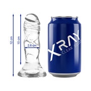 X Ray - Durchsichtiger, flexibler Dildo