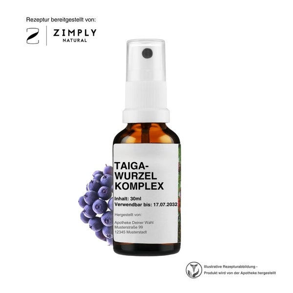 Zimply Natural TAIGAWURZEL KOMPLEX - Pflanzbasierte Rezeptur 30 ml