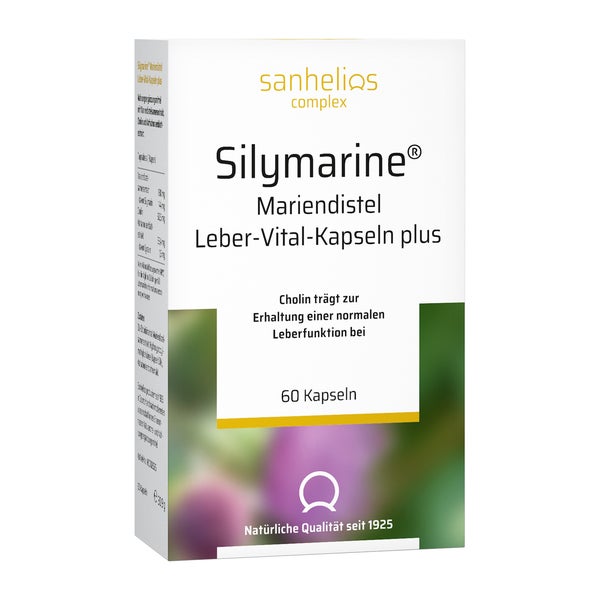 Silymarine Mariendistel Leber-vital-kapseln Plus 60 St