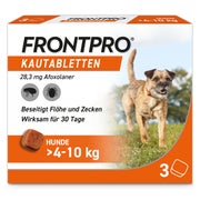 Produktabbildung: FRONTPRO Kautablette Hunde 4-10kg 3 St