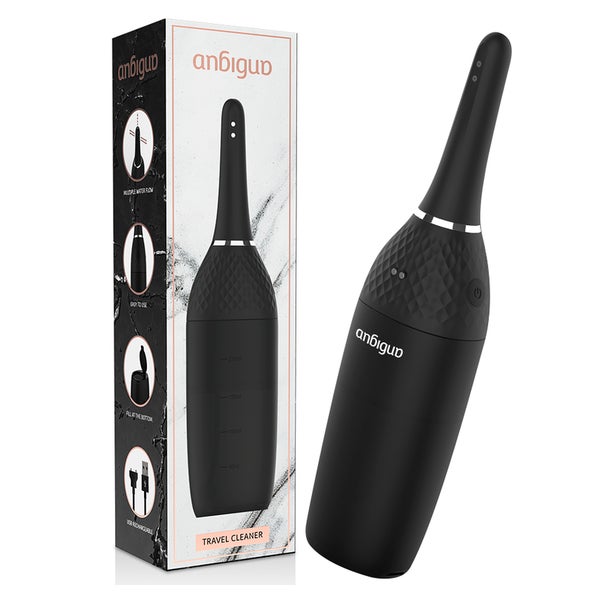 Anbiguo - Auto-Analdusche mit 5 Modi & 360° Spru?haufsatz 210 ml