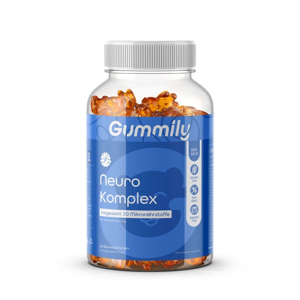 B-Vitamin Komplex mit Citicolin & Löwenmähne 60 St