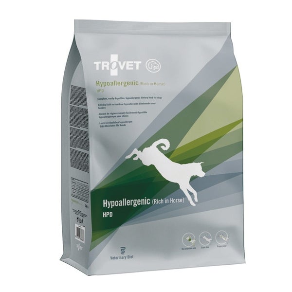 TROVET Hypoallergenic Horse HPD dog 3 kg