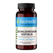 Bioherba Schilddrüsen Kapseln mit Blasentang Extrakt Stück 100 St