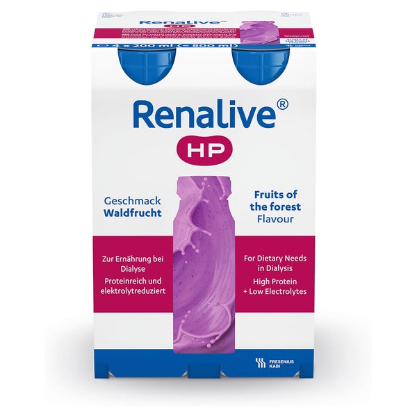 Renalive Hp Waldfrucht Flüssig 4X200 ml