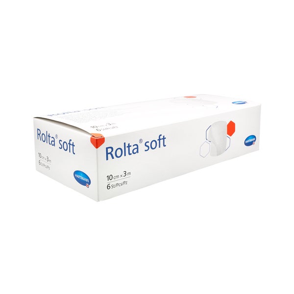 Rolta soft Synth.-wattebinde 10 cmx3 m 6 St
