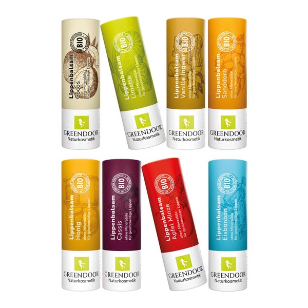 GREENDOOR Lippenpflege-Set Tutti 80 ml