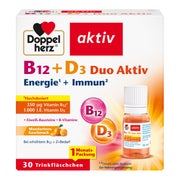 Produktabbildung: Doppelherz B12 + D3 Duo Aktiv 30 St
