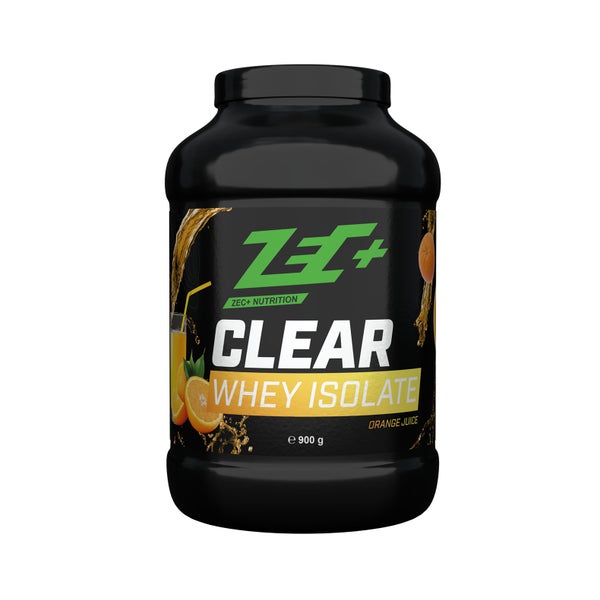 ZEC+ CLEAR WHEY ISOLATE Protein/ Eiweiß Orangensaft 900 g