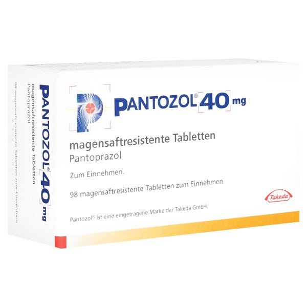 PANTOZOL 40 mg magensaftresistente Tabletten 98 St
