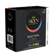 Latexfreie Kondome Mix 35 Stück – vielfältig & vegan (35 Kondome) 35 St