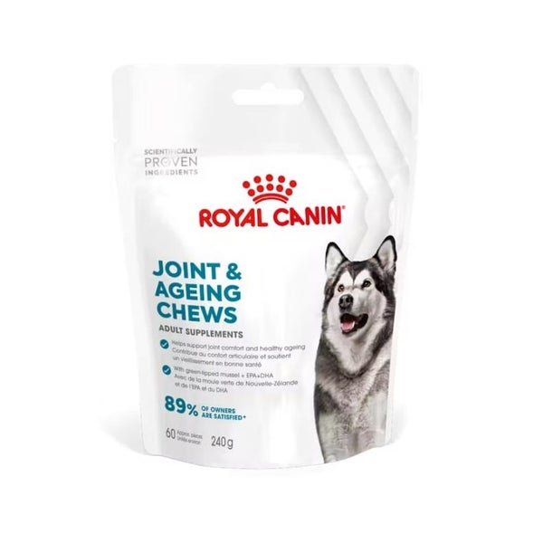 ROYAL CANIN Joint Ageing Adult Dog Supplements Ergänzungsfuttermittel für die Gesundheit der Gelenke von ausgewachsenen Hunden 0,24 kg