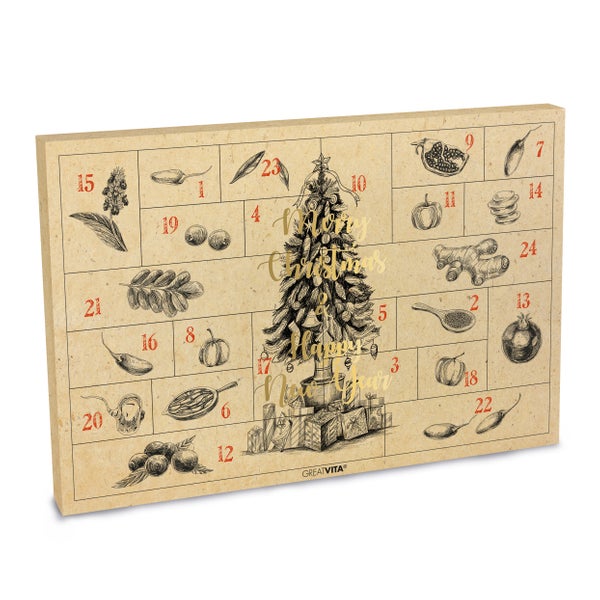 GreatVita Food & Fitness Puzzle Adventskalender 2025 1 St