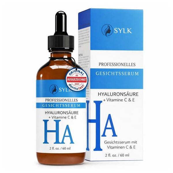 Sylk Hyaluron Serum Hochdosiert mit Vitamin C 60 ml