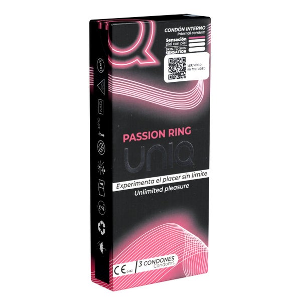 Passion Ring Kondomslip 3er – latexfrei & gefühlsecht (3 Kondome) 3 St