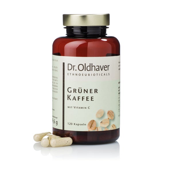 Dr. Oldhaver Grüner Kaffee Kapeln 120 St