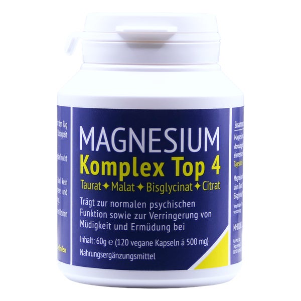 Magnesium Komplex Top 4 Kapseln 120 St