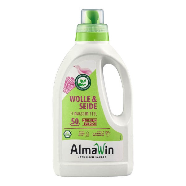 AlmaWin Wolle & Seide Feinwaschmittel Bio 750 ml