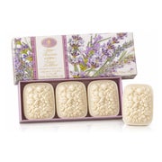 Saponificio Artigianale Fiorentino Toscano Geschenkset – Lavendelseifen aus der Toskana 375 g