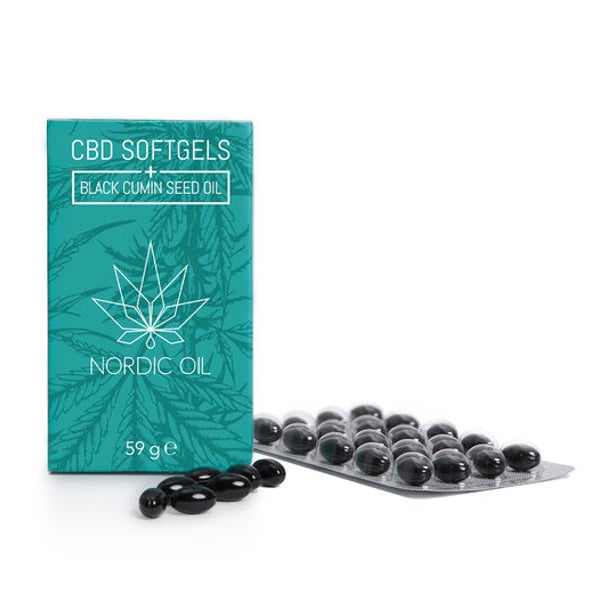 Nordic Oil CBD Kapseln (384 mg) 60 Stück 60 St