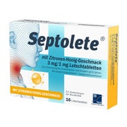 Produktabbildung: Septolete Zitronen-Honig 16 St