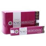 Räucherstäbchen Golden Nag Meditation 12x15g MEDITATION 22 c 1 St