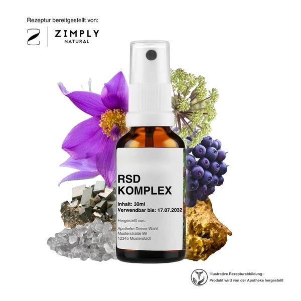 Zimply Natural RSD KOMPLEX - Pflanzbasierte Rezeptur 30 ml