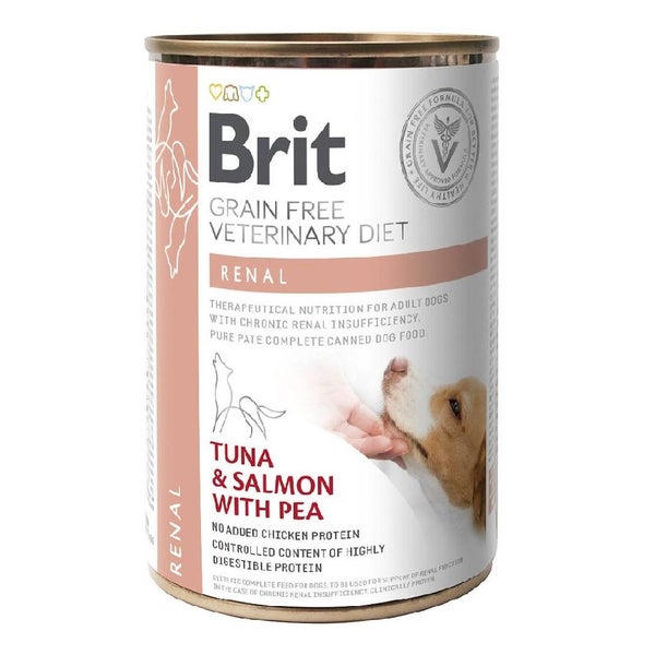 BRIT Veterinary Diet Renal Tuna&Salmon&Pea 0,4 kg