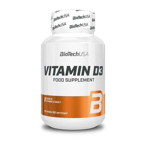 BioTechUSA Vitamin D3 60 Tabletten 60 St