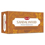 Räucherstäbchen Sandelholz Masala 12 Packung Sandalwood 1 St