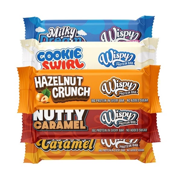 Wispy Protein Bar Toffee Caramel