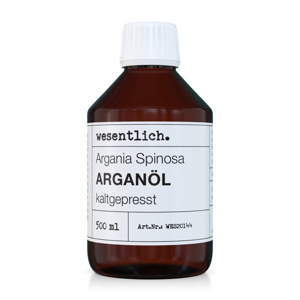wesentlich. Arganöl kaltgepresst 500 ml