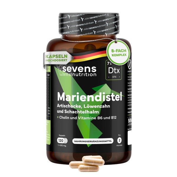 Sevens Nutrition Detox Komplex 120 St