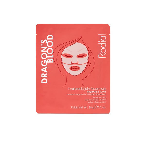 Rodial Feuchtigkeitsmaske Dragon's Blood Hyaluronic Jelly Face Mask