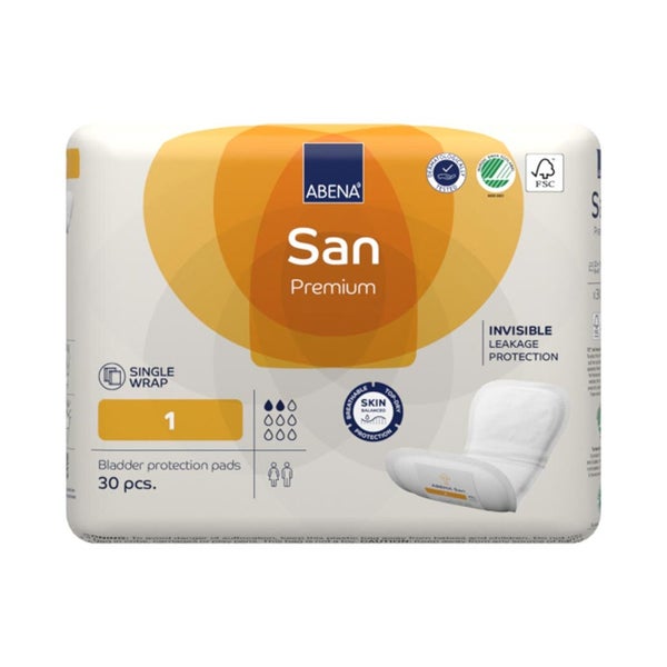 Abena San Premium 1 Inkontinenzeinlagen 200 ml 10X30 St