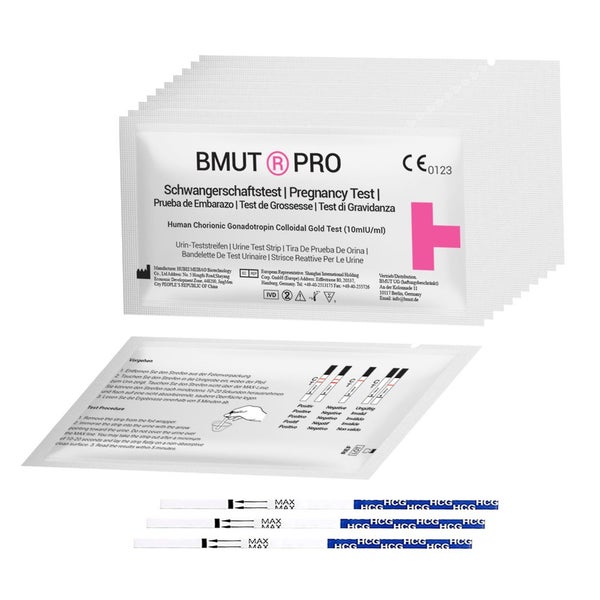 BMUT Schwangerschaftstest 10 miu/ml ultraempfindlich 10 St