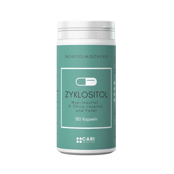 ZYKLOSITOL - Myo- und D-Chiro-Inositol + aktive Folsäure 180 St