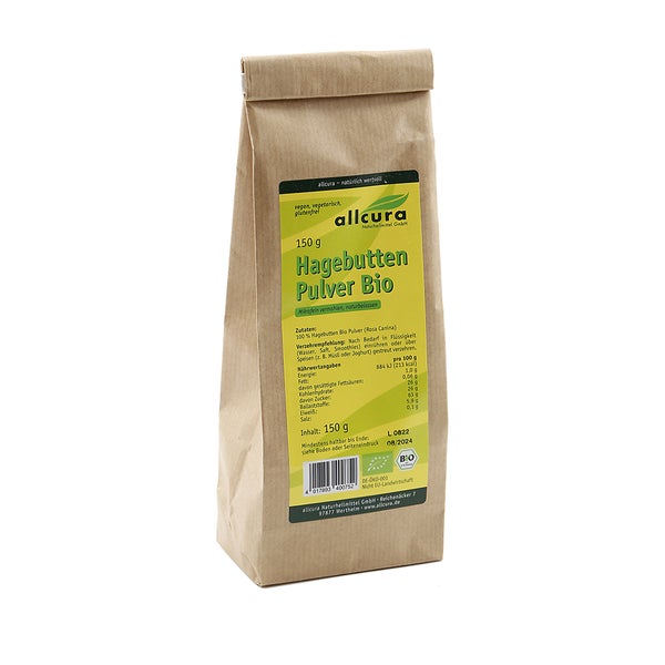 allcura Hagebutten Pulver Bio 150 g