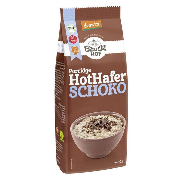 Bauck Mühle Hot Hafer Schoko - glutenfrei 400 g