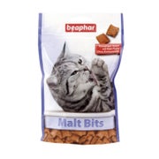 BEAPHAR Malt Bits, Katzensnack gegen Haarballen, 0,15 kg