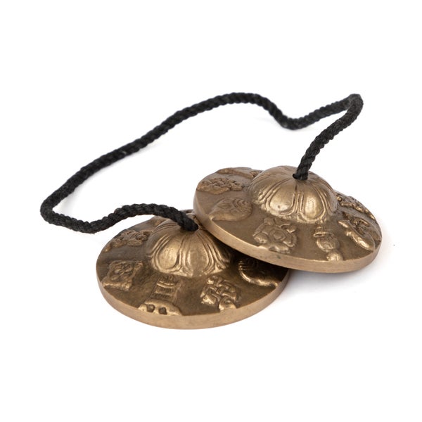bodhi Tibetische Zimbeln mit Ornamenten 1 St