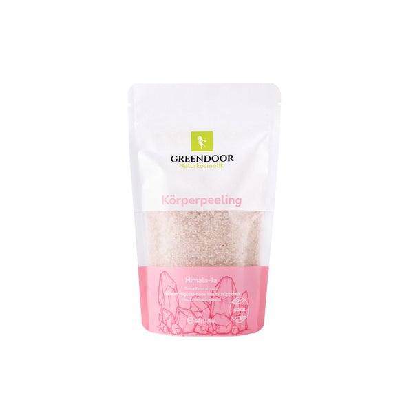 GREENDOOR Körperpeeling Rosa Kristallsalz Himala-Ja 220 g