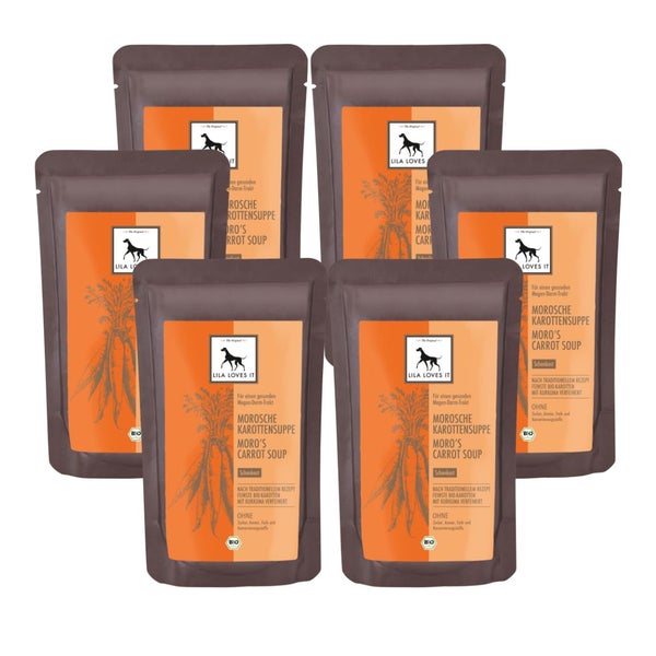 Bio-Morosche Karottensuppe 6 Beutel 6 St