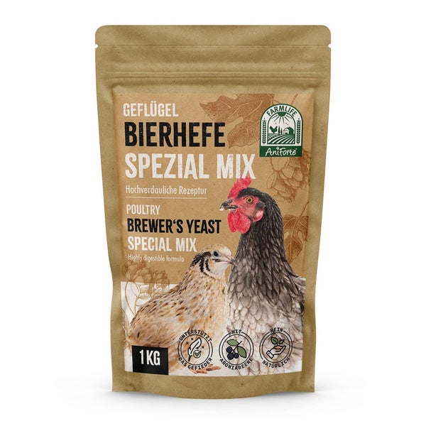 AniForte FarmLife Geflügel Bierhefe Spezial Mix 1000 g