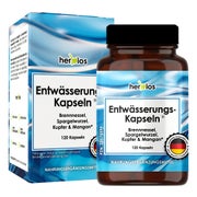 HERBIOS Entwässerungs-Kapseln 120 Stück für 2 Monate 120 St