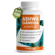 ProFuel - Ashwagandha Komplex mit Premium KSM-66 120 St